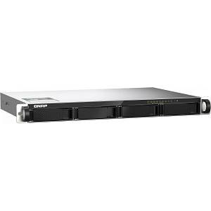 4-Bay QNAP TS-435XeU Rack SATA 6Gb/s RAID 0. 1. 5. 6. 10. JBOD 4GB RAM