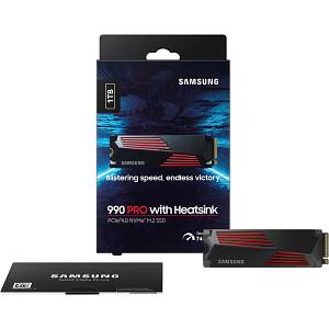 M.2 1TB Samsung 990 PRO Heatsink NVMe PCIe 4.0 x 4 retail