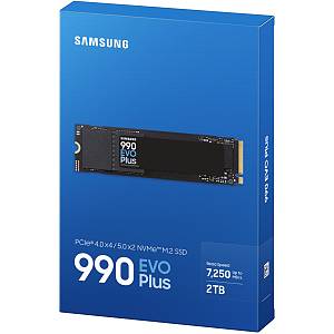 M.2 2TB Samsung 990 EVO Plus NVMe PCIe 5.0 x 2