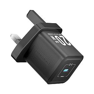 Vention Charger Wall GaN 20W 1xUSBC UK-Plug Mini Black FEPB0-UK