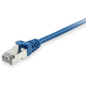 Equip Patchkabel Cat6A S/FTP 2xRJ45 7.50m blau LSZH Polybeutel