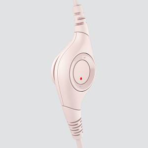 LOGITECH H390 Headset on-ear wired USB-A rose