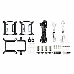 K Cooler Wasserkühlung Thermaltake TH360 V2 Ultra ARGB Sync All-In-One Liquid Cooler Hydrangea Blue (hellblau)