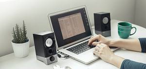 Edifier R19U Compact USB-Audio PC Speakers 4W Black