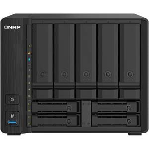QNAP TS-932PX-4G 9-Bay NAS AL324 4GB DDR4 SODIMM 5x8.89cm 3.5Zoll 4x6.35cm 2.5Zoll drive slots 2x10GbE SFP+ LAN 2x2.5GbE LAN