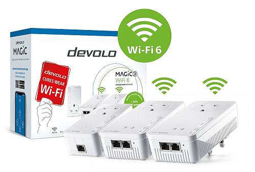 Devolo Magic 2 WiFi 6 Multiroom Kit (8826) UK