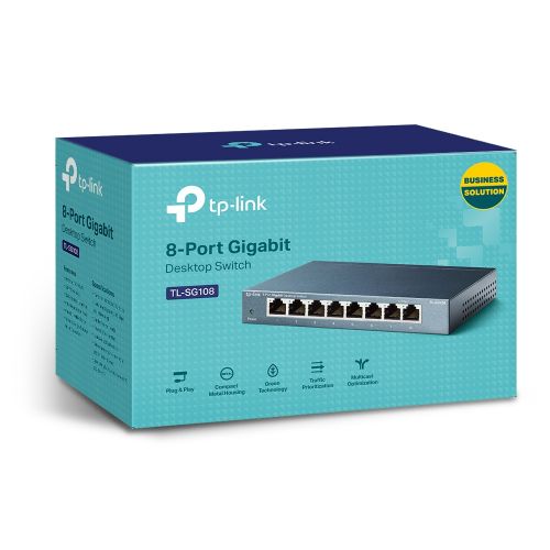 Tp-Link 8-Port Gigabit Desktop Switch (TL-SG108)