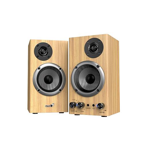 Genius PC Speakers 2.0 20W BT SP-HF520BT Pine Wood