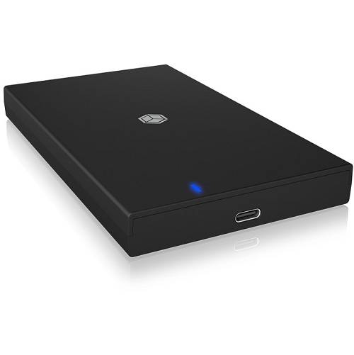 Festplattengehäuse 2.5 SATA Gehäuse USB3.2 ICY BOX Black
