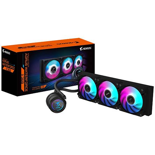 K Cooler GIGABYTE AORUS WATERFORCE II 360 AIO Liquid CPU Cooler