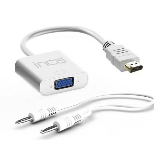 INCA Adapter IHTVJ-7   HDMI > VGA St. + USB Audio 1080p