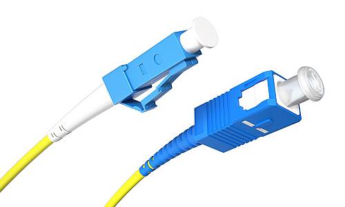 Opton Fiber Patch Cord SC/UPC-LC/UPC SM Simplex 0.5m