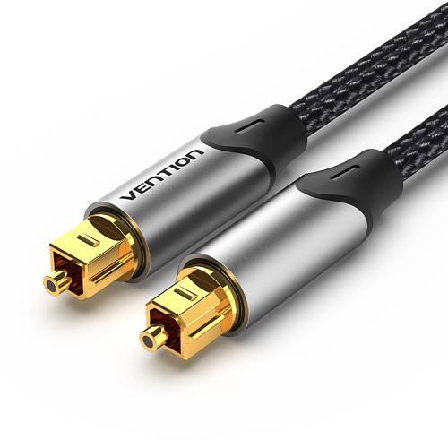 Vention AUDIO Optical Cable Aluminum 1.0m Grey BAVHF