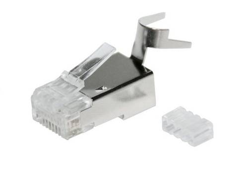 Solarix CAT6A RJ45 Ethernet Plug Shielded Per Piece