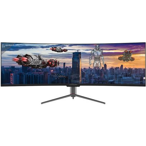 LC-Power 124.5cm (49) LC-M49-DQHD-120-C-Q VA+DP+HDMI