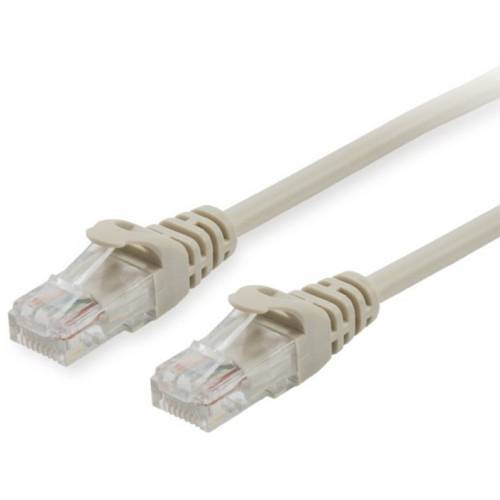 Equip Patchkabel Cat6A U/UTP 2xRJ45 0.25m beige LSZH Polybeutel
