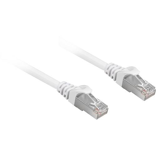 Sharkoon Patchkabel RJ45 Cat.6a SFTP (wei. 20 Meter. LSOH (Halogenfrei))