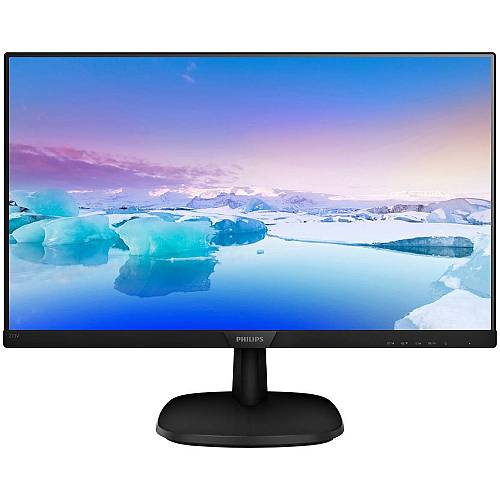 68.6cm/27 (1920x1080) Philips V-Line 273V7QDSB 5ms 16:9 IPS HDMI VGA DVI VESA Full HD Black