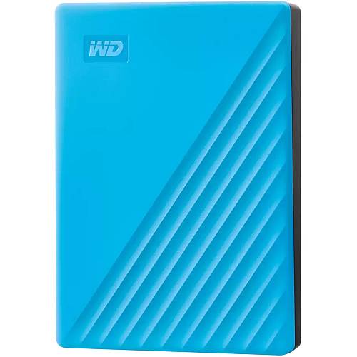 2.5 WD My Passport 6TB portable HDD USB3.0 USB2.0 compatible Blue Retail