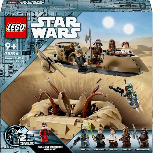 LEGO 75396 Star Wars Wsten-Skiff und Sarlacc-Grube