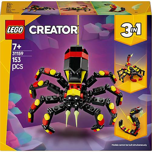 LEGO 31159 Creator 3-in-1 Wilde Tiere: berraschungsspinne