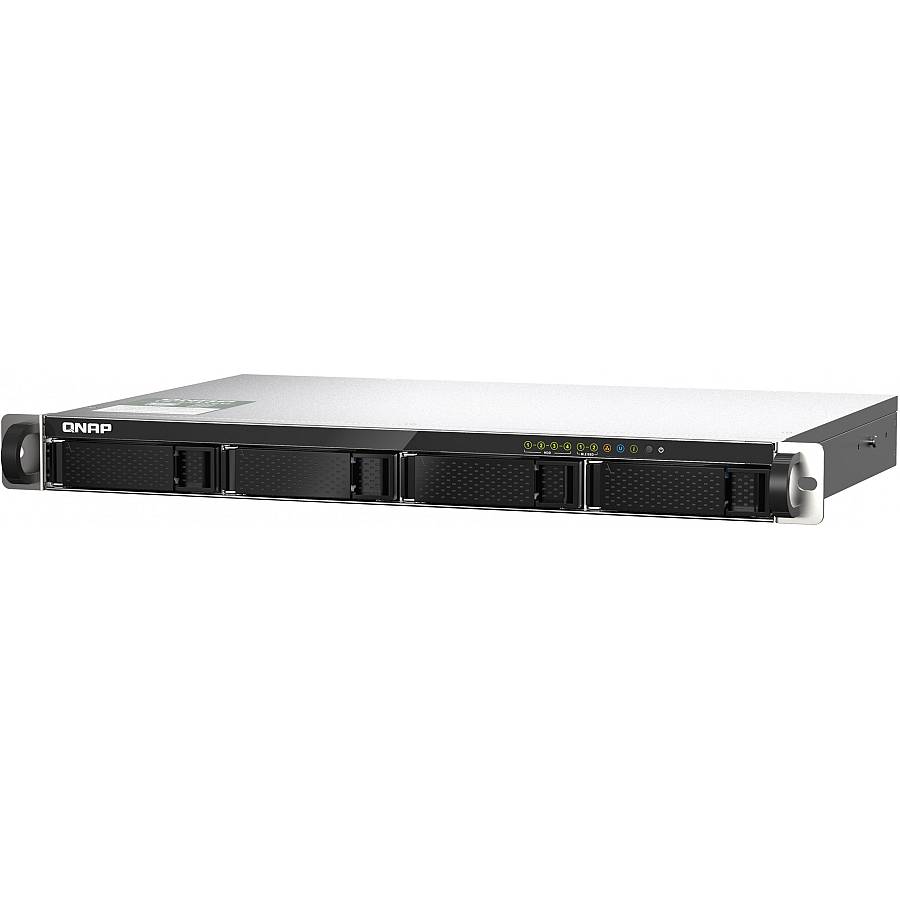 4-Bay QNAP TS-435XeU Rack SATA 6Gb/s RAID 0. 1. 5. 6. 10. JBOD 4GB RAM