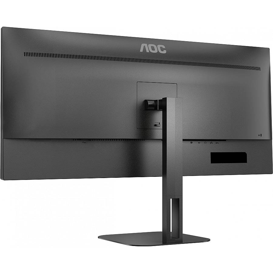 86.4cm/34 (3440x1440) AOC Value-line CU34V5C/BK 21:9 WQHD VA Curved 1ms 100Hz USB-C HDMI DP Speaker Black