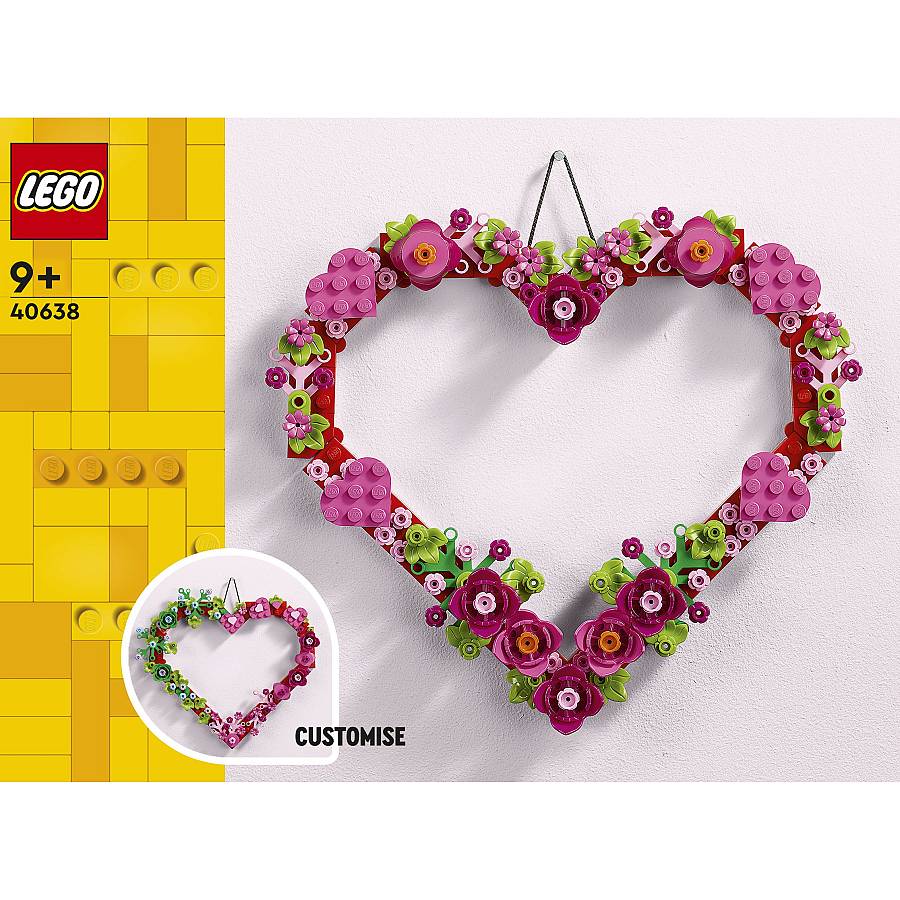 LEGO Herz-Deko 40638