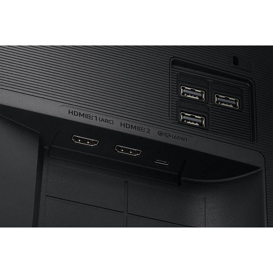 81.3cm/32 (3840x2160) Samsung LS32DM700UUXEN 16:9 4K UHD 4ms 60Hz HDMI USB-C Tizen Wifi Speaker Black
