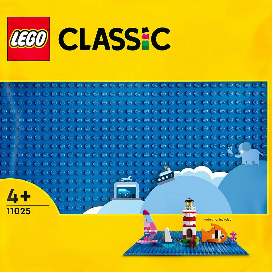 LEGO Classic Blaue Bauplatte 11025