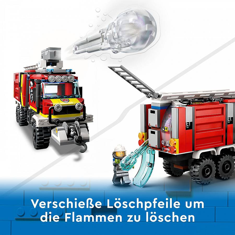 LEGO City Einsatzleitwagen der Feuerwehr 60374