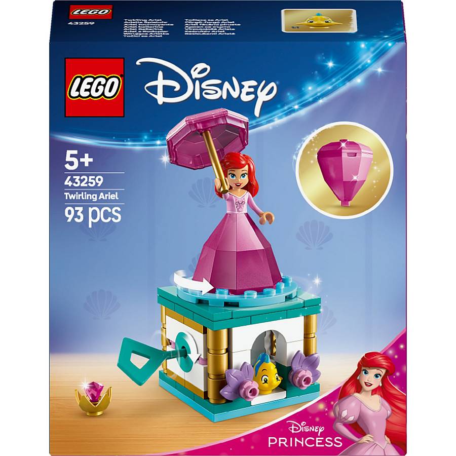 LEGO 43259 Disney Princess Arielle Spieluhr