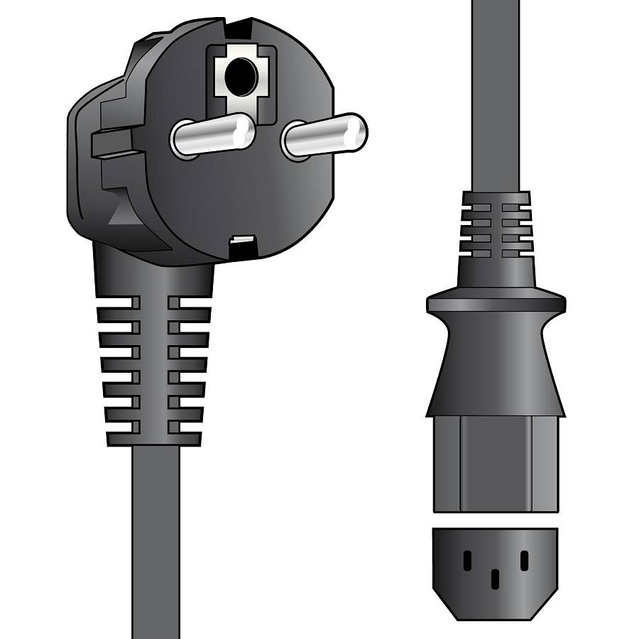 Mercury IEC Lead EU Schuko Plug 10A 1.5m 111.024EU